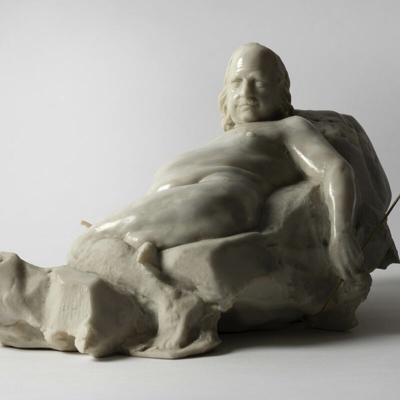 Cupido y su gran flecha de oro. 2015.